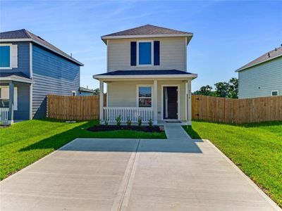 New construction Single-Family house 9734 Ruby Stone Way, Conroe, TX 77306 Angella- photo 0 0