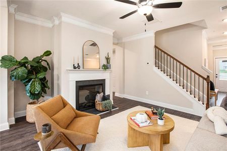 New construction Townhouse house 136 Prominence Alley Sw, Unit Lot #4, Marietta, GA 30008 - photo 5 5