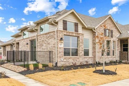 New construction Townhouse house 627 Casey Way, Wylie, TX 75098 Istanbul - photo 1 1