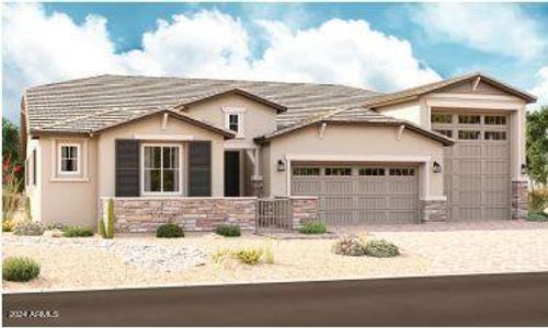 New construction Single-Family house 21738 E Bonanza Way, Queen Creek, AZ 85142 - photo 0