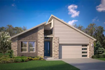 New construction Single-Family house 1700 Woodpecker Street, Denton, TX 76205 BLUE JAY- photo 0 0
