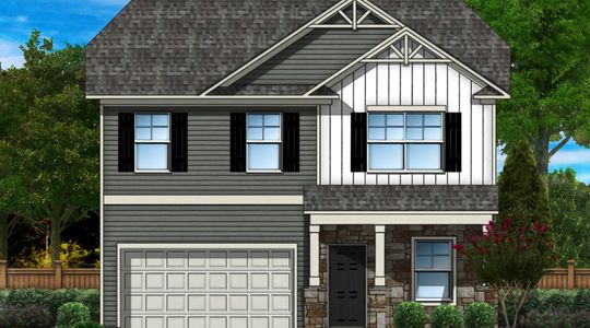 New construction Single-Family house Bentcreek II, 3301 Rosinburg Road, Zebulon, NC 27597 - photo