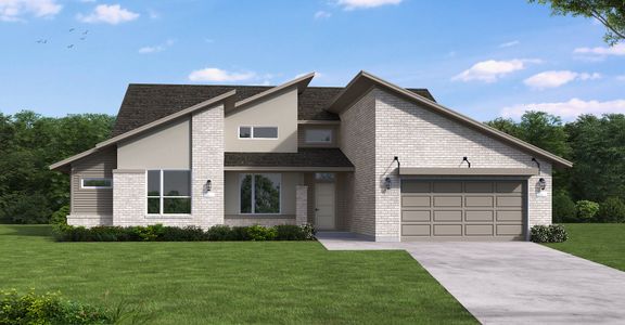 New construction Single-Family house Hamilton (2848-CL-60), 29806 Capstone Walk, Fair Oaks Ranch, TX 78015 - photo