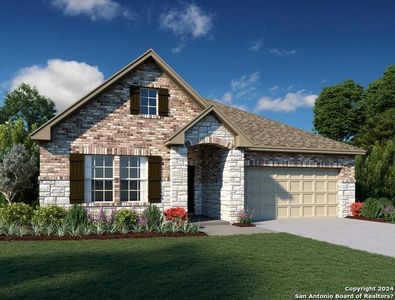 New construction Single-Family house 109 Beveridge, Seguin, TX 78155 Makenzie Homeplan- photo 0 0