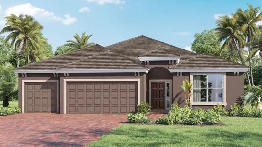 New construction Single-Family house 6691 Cameo Drive, Grant-Valkaria, FL 32949 Redbud- photo 0