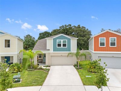 New construction Single-Family house 11346 Brook Edge Avenue, Riverview, FL 33569 Indigo- photo 0