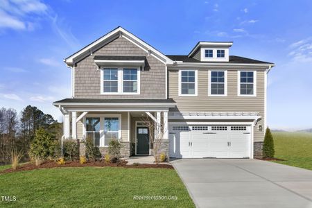 New construction Single-Family house 23 Eagle Crest Court, Lillington, NC 27546 - photo 0