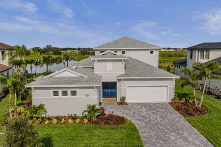 New construction Single-Family house Osprey 2 (Flight Collection), 9274 Sanders Tree Loop, Wesley Chapel, FL 33545 - photo