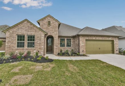 New construction Single-Family house 16110 Rustling Woods Rd, Conroe, TX 77302 Plan 5039 Exterior D- photo 0