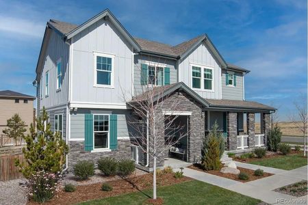 New construction Duplex house 5966 N Lisbon Street, Aurora, CO 80019 - photo 0