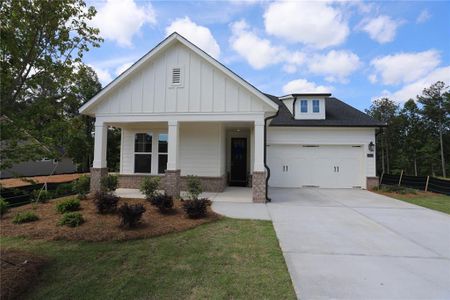 New construction Single-Family house 2021 Ripple Park Bend, Canton, GA 30114 The Hasting- photo 24 24