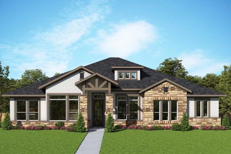 New construction Single-Family house The Livingston, 305 Falcon Cove, Castroville, TX 78253 - photo