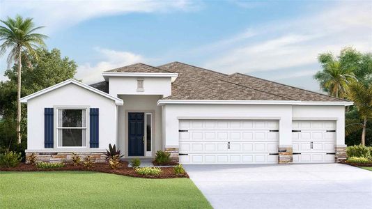 New construction Single-Family house 23146 Scaglione Drive, Lutz, FL 33549 Hawthorne- photo 0 0
