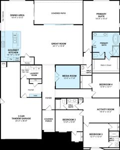 New construction Single-Family house 37520 W Padilla Street, Maricopa, AZ 85138 Sedona- photo 1 1