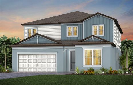 New construction Single-Family house 13804 Sunlight Meadow Drive, Riverview, FL 33578 Scarlett- photo 0