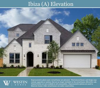 New construction Single-Family house 146 Harbour Hills Drive, Willis, TX 77318 The Ibiza- photo 0