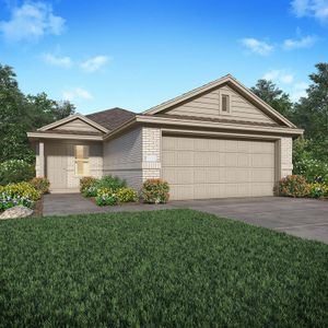New construction Single-Family house 18702 Cepagatti Drive, New Caney, TX 77357 Chestnut II- photo 0 0