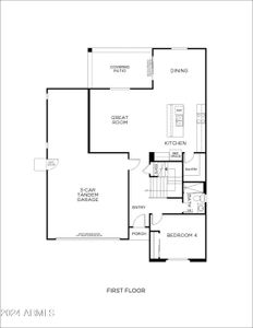 New construction Single-Family house 17416 W Fulton Street, Goodyear, AZ 85338 - photo 1 1