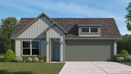 New construction Single-Family house 1801 Redchinned Drive, Lockhart, TX 78644 The Harris- photo 0