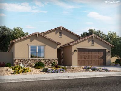 New construction Single-Family house 2608 E Rosario Mission Drive, Casa Grande, AZ 85194 Amber- photo 0 0