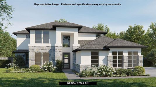 New construction Single-Family house 250 Violet Way, San Antonio, TX 78253 Design 3786A- photo 0 0