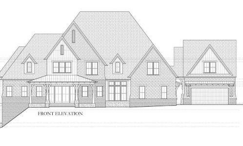 New construction Single-Family house 16510 Hopewell Road, Milton, GA 30004 - photo 0