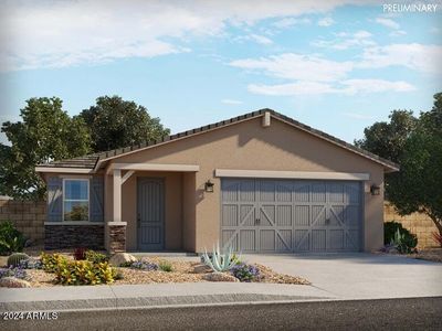 New construction Single-Family house 35450 W Cartegna Lane, Maricopa, AZ 85138 Mayfair- photo 0