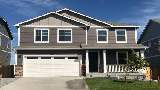 New construction Single-Family house 14084 Black Sedge Cir, Parker, CO 80134 PENDLETON- photo 0