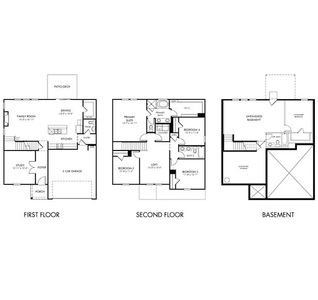 New construction Single-Family house 355 Denali Butte Terrace, Canton, GA 30114 Brentwood Basement- photo 1 1