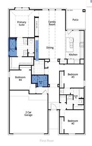 New construction Single-Family house 1680 Seekat Drive, New Braunfels, TX 78132 Kahlo Plan- photo 1 1