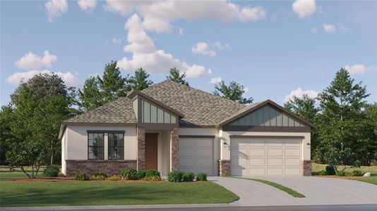 New construction Single-Family house 12549 Bergstrom Bay Drive, Riverview, FL 33579 Blackburn- photo 0