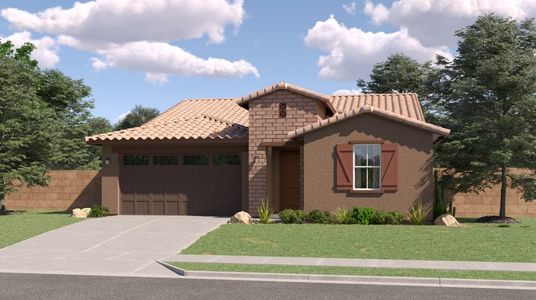 New construction Single-Family house 36510 W Leonessa Ave, Maricopa, AZ 85138 Revolution- photo 0 0