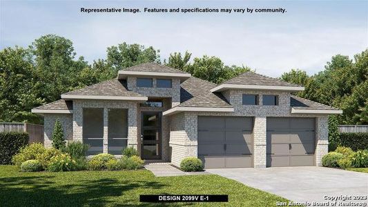 New construction Single-Family house 10310 Mitra Way, San Antonio, TX 78224 2099V- photo 0