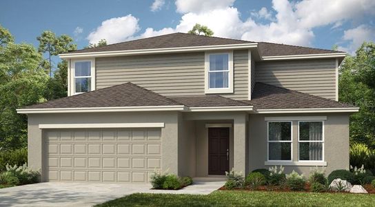 New construction Single-Family house 2619 Fernleaf Street, Auburndale, FL 33823 Azalea- photo 0 0