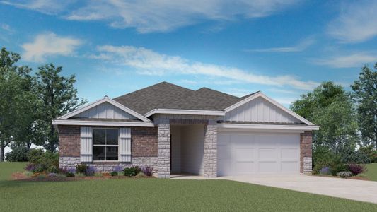 New construction Single-Family house 105 Nolan River Road, Hutto, TX 78634 The Anthem- photo 0