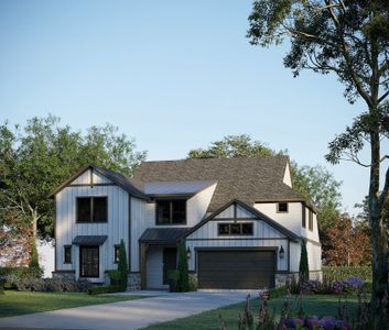 New construction Single-Family house Kennedy II 5242 Presidential Series, 815 Feathergrass Court East, Haslet, TX 76052 - photo