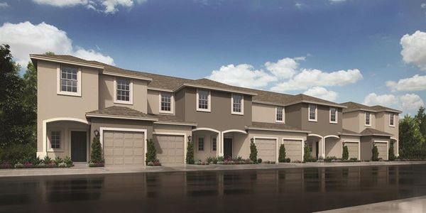 New construction Townhouse house 2707 Puffin Place, Davenport, FL 33837 Jasmine- photo 0