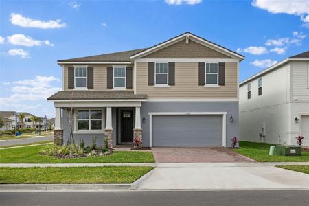 New construction Single-Family house 1937 Valencia Blossom Street, Clermont, FL 34711 Voyageur- photo 0 0