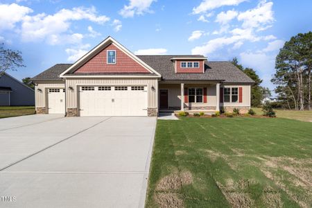 New construction Single-Family house 603 Tuscany Circle, Princeton, NC 27569 - photo 0