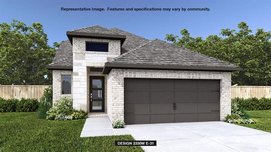 New construction Single-Family house 4030 Honeyspring Drive, Missouri City, TX 77459 Design 2330W- photo 0