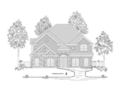 New construction Single-Family house Crestfield FSW (w/Media), 5112 Amherst Court, Parker, TX 75002 - photo