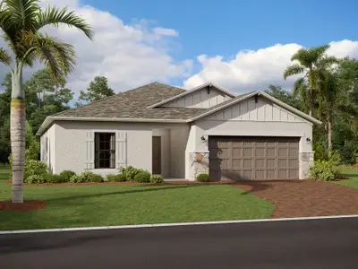 New construction Single-Family house 5266 Patano Loop, Palmetto, FL 34221 Sentinel - Single Family Smart Series- photo 0