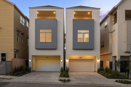 New construction Single-Family house 4618 Gibson Street, Houston, TX 77007 - photo 0