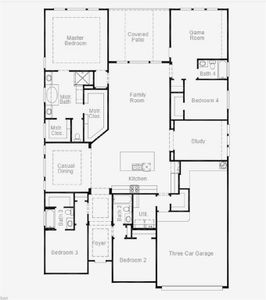 Hideaway Floor plan diagram