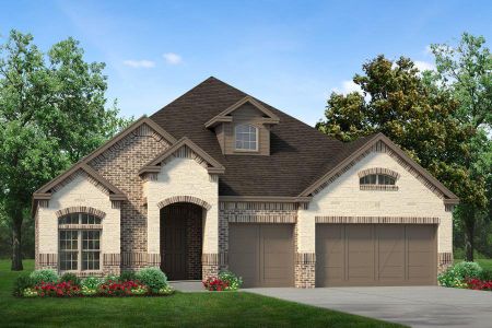 New construction Single-Family house 8501 Lavon Lane, Denton, TX 76226 Cedarwood II- photo 0