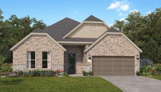 New construction Single-Family house 29003 Spicewood Valley Drive, New Caney, TX 77357 Melrose II- photo 0 0
