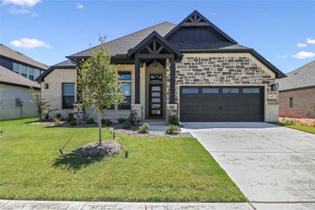 New construction Single-Family house 9617 Polo Pony Court, Mesquite, TX 75126 The Teton- photo 0