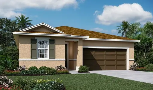 New construction Single-Family house 3128 Kacee Drive, Eagle Lake, FL 33839 Azure- photo 0