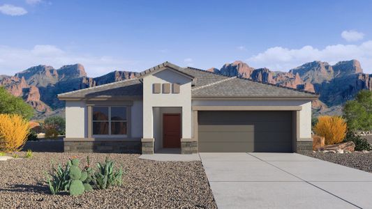 New construction Single-Family house 1167 W. Chimes Tower Drive, Casa Grande, AZ 85122 - photo 2 2
