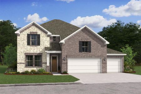 New construction Single-Family house 6404 Amberwood Drive, League City, TX 77573 Omaha- photo 0